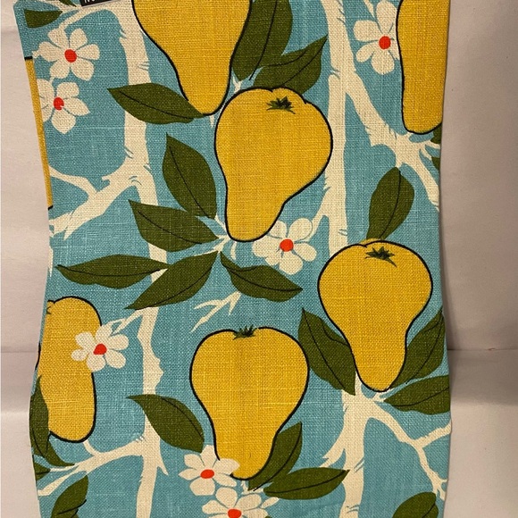 VINTAGE NOS Parisian Prints 100% Linen Kitchen Towel - Picture 7 of 10